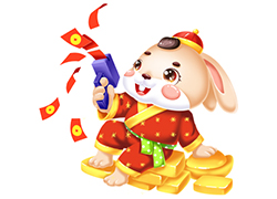 兔年佳節(jié)到，廣州品尚生物向您問(wèn)個(gè)好！廣州品尚生物祝您萬(wàn)事如意，發(fā)大財(cái)！