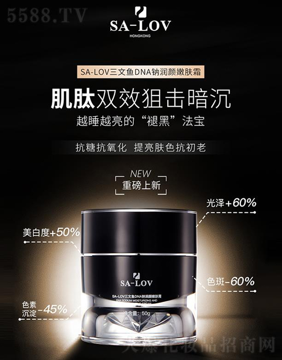 SA-LOV三文魚(yú)DNA鈉潤(rùn)顏嫩膚霜 SA-LOV三文魚(yú)DNA鈉潤(rùn)顏嫩膚霜
